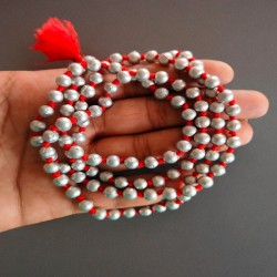 Parad Mala Original 108 Beads Energized Mercury Rosary